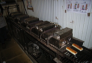 蒲鉾製造中