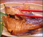 輪島の焼き魚　赤魚
