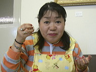 京子隊長、OKサインが出ました!